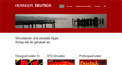 Desktop Screenshot of heringer.net